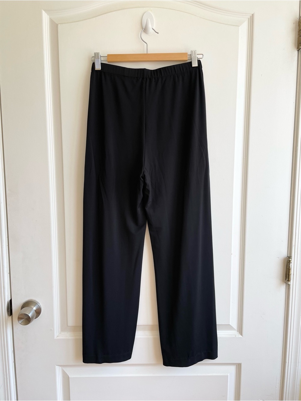 Issey Miyake Black Pants Size 3 Sleek Lightweight Flowy Made In Japan - Picture 2 of 6